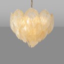 Loft Industry Modern - Glass Feathers Chandelier 2